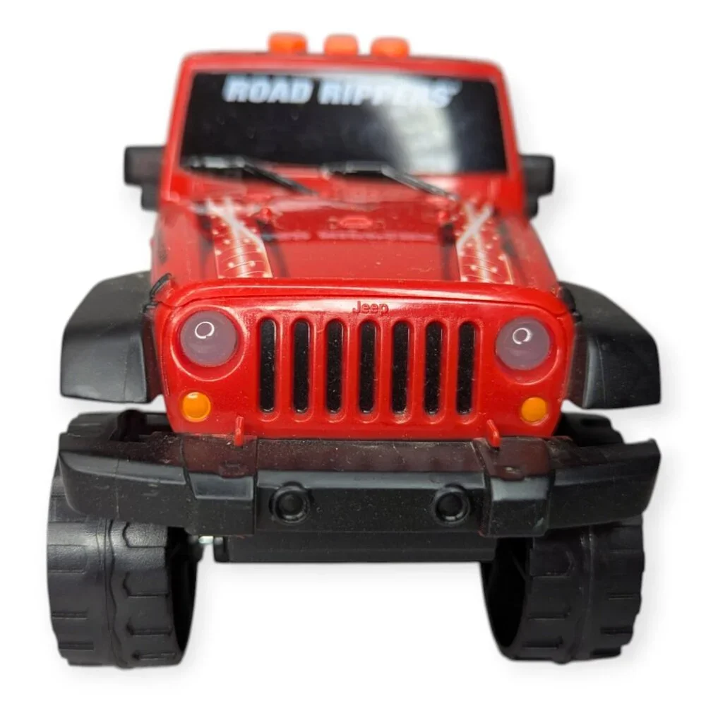 Road Rippers Jeep Wrangler Rubicon Off Road Crew w/Lights & Sounds Toy Car WORKS